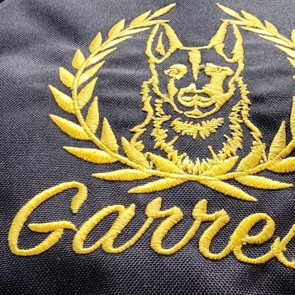 Gilet Broken Black-Gold
