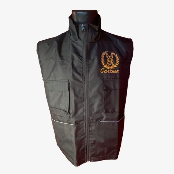 Gilet Broken Black-Gold
