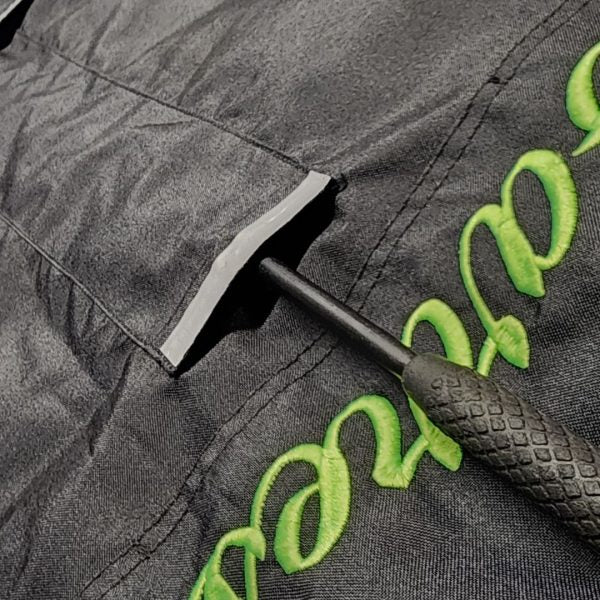 Gilet Broken Black-Flugreen