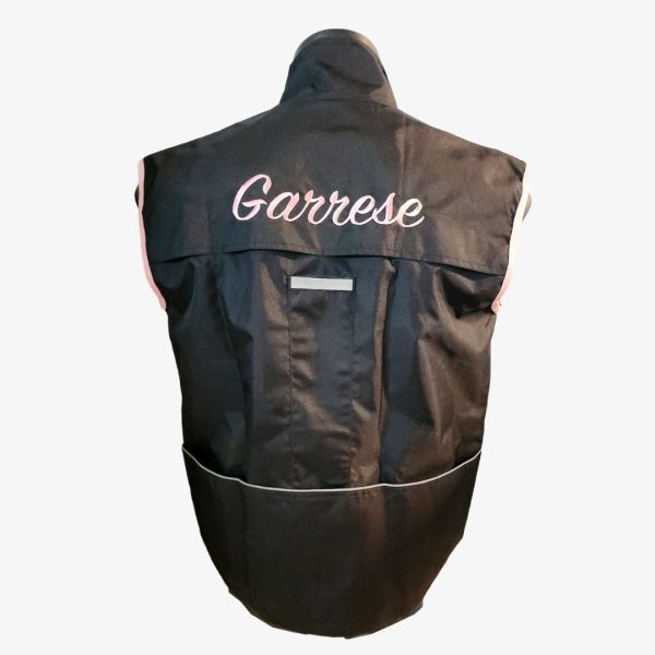 Gilet Broken Black-Pink