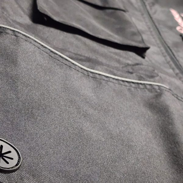 Gilet Broken Black-Pink