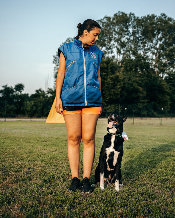 Gilet Total Blu Royal