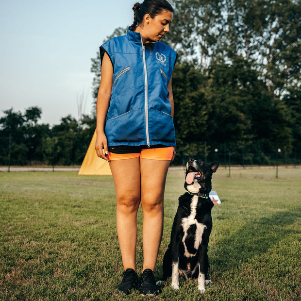 Gilet Total Blu Royal