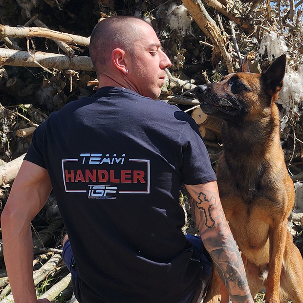 T-shirt uomo Team Handler