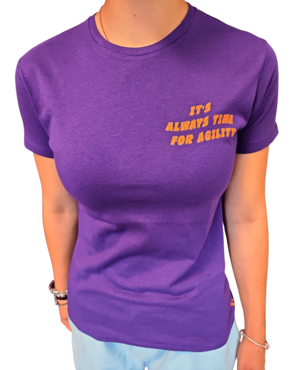 T-shirt donna Agility - Border Collie Connection