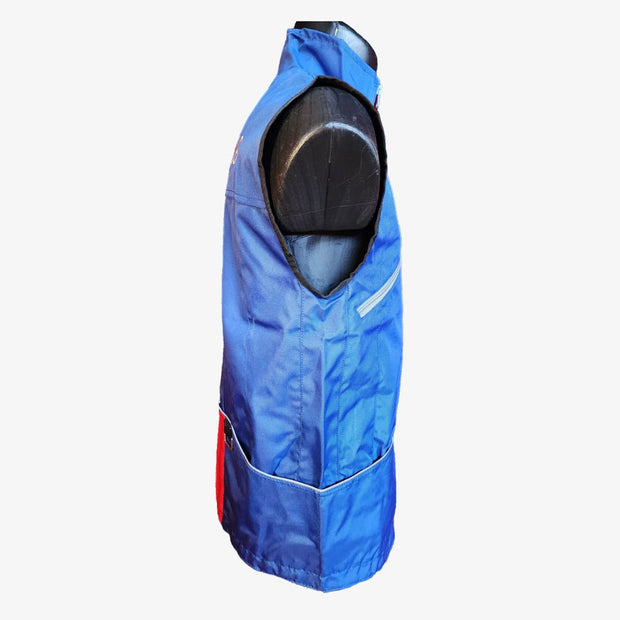 Gilet Total Blu Royal