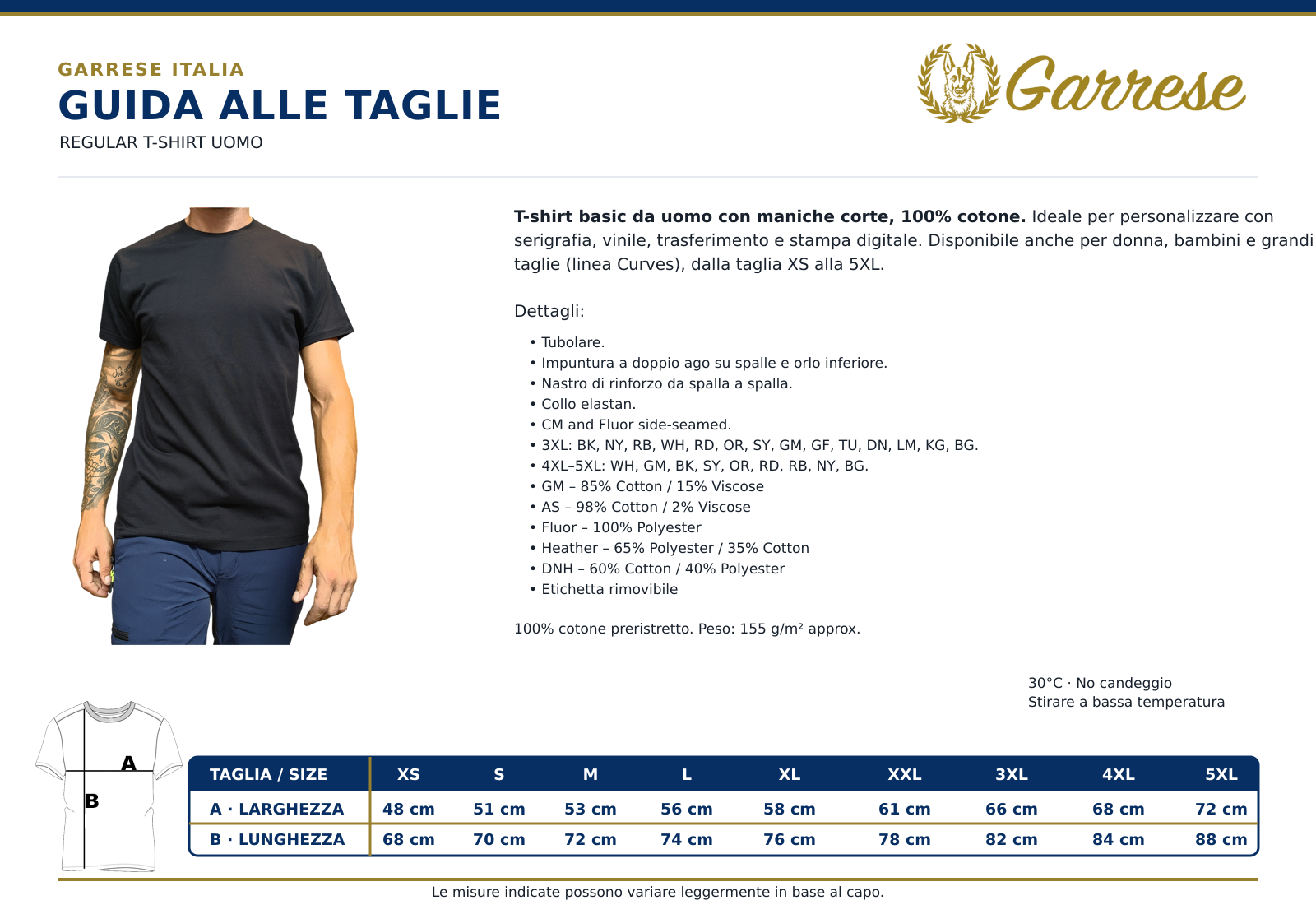 T-shirt Regular Uomo